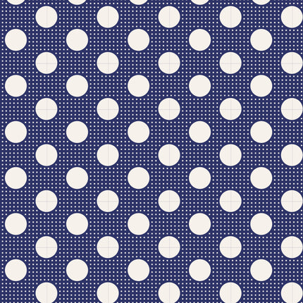 Tilda Medium Dots Cotton Fat Quarter Bundle 15 Pieces 50x55cm Quilting Fabric