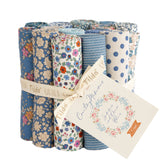 Premium Tilda Creating Memories patchwork cotton fabric patterns close up view