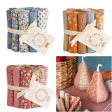 Tilda Creating Memories Fat Eighth Fabric Roll Bundle of 16 Pcs 100% Cotton Quilting