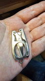 Mini Micro Folding Scissors for Key Rings or Pocket 3 Inch (7cm) - ThreadandTrimmings