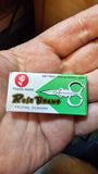 Mini Micro Folding Scissors for Key Rings or Pocket 3 Inch (7cm) - ThreadandTrimmings