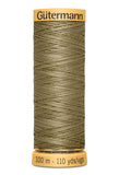 Gutermann Natural Cotton Thread 80 Cols 100m 100% Mercerised Cotton
