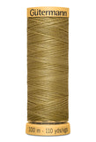 Gutermann Natural Cotton Thread 80 Cols 100m 100% Mercerised Cotton