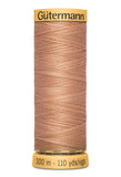 Gutermann Natural Cotton Thread 80 Cols 100m 100% Mercerised Cotton