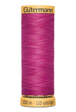 Gutermann Natural Cotton Thread 80 Cols 100m 100% Mercerised Cotton