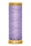 Gutermann Natural Cotton Thread 80 Cols 100m 100% Mercerised Cotton