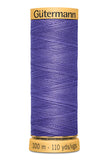 Gutermann Natural Cotton Thread 80 Cols 100m 100% Mercerised Cotton