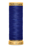 Gutermann Natural Cotton Thread 80 Cols 100m 100% Mercerised Cotton