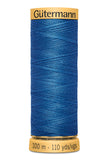 Gutermann Natural Cotton Thread 80 Cols 100m 100% Mercerised Cotton