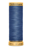Gutermann Natural Cotton Thread 80 Cols 100m 100% Mercerised Cotton