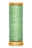Gutermann Natural Cotton Thread 80 Cols 100m 100% Mercerised Cotton
