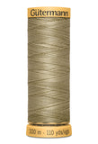 Gutermann Natural Cotton Thread 80 Cols 100m 100% Mercerised Cotton