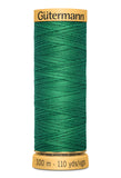 Gutermann Natural Cotton Thread 80 Cols 100m 100% Mercerised Cotton