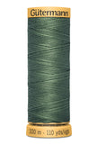 Gutermann Natural Cotton Thread 80 Cols 100m 100% Mercerised Cotton