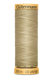 Gutermann Natural Cotton Thread 80 Cols 100m 100% Mercerised Cotton