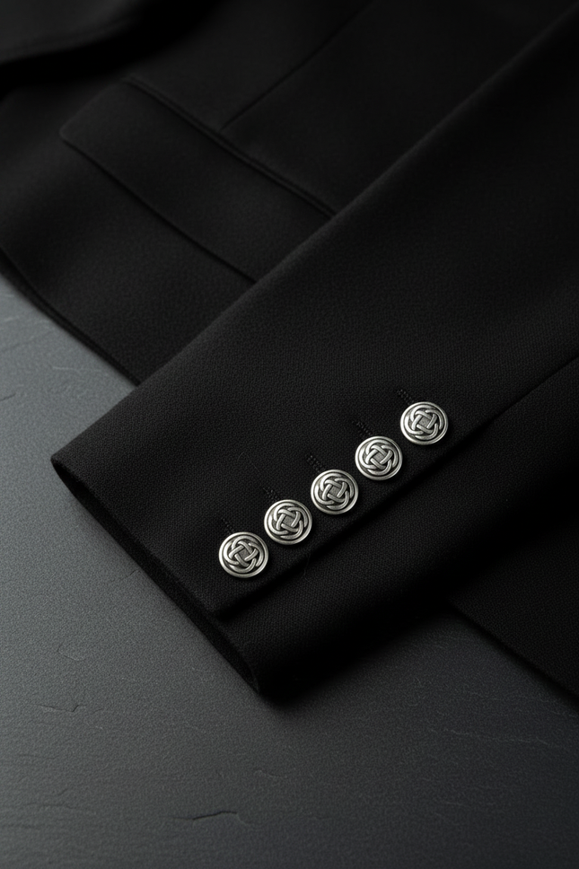 Celtic Knot Buttons — Jacket Cuff 4 Buttons