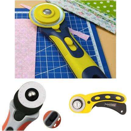 Rotary Cutter 45mm Deluxe 45mm 60mm Japanese Steel Fabric Quilting Sewing Tool