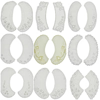 Broderie Anglaise Lace Collars – 9 Styles White & Cream Detachable Vintage