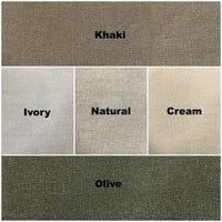 Linen Rayon Blend Fabric Jinkie Cloth Ideal for Dressmaking 54" 138cm Wide