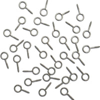 Net Curtain Wire Cord FREE Hooks & Eyes for Kitchen Bath & Living Room Windows