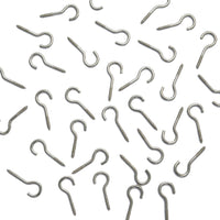 Net Curtain Wire Cord FREE Hooks & Eyes for Kitchen Bath & Living Room Windows