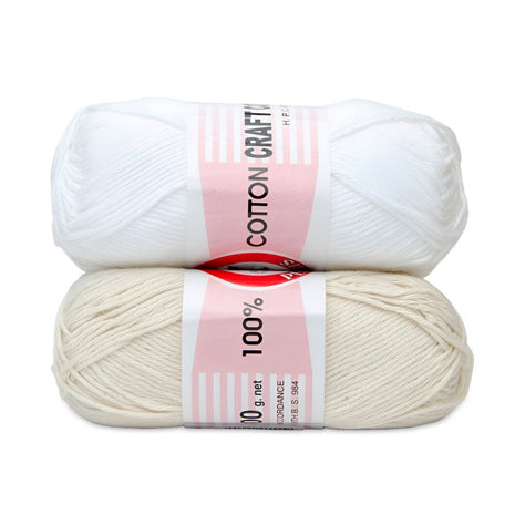 Dishcloth Cotton for Crochet & Knitting Yarn 100% Cotton 5 x 100gm Ball Pack - ThreadandTrimmings