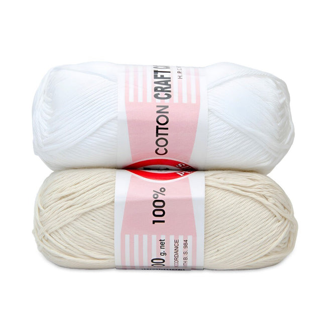 Dishcloth Cotton for Crochet & Knitting Yarn 100% Cotton 5 x 100gm Ball Pack - ThreadandTrimmings