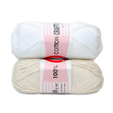 Dishcloth Cotton for Crochet & Knitting Yarn 100% Cotton 5 x 100gm Ball Pack - ThreadandTrimmings