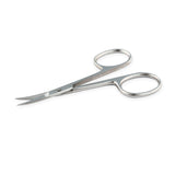 Embroidery and Decoupage Scissors - Curved or Straight Blades with Wide Bow Grip - ThreadandTrimmings