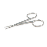 Embroidery and Decoupage Scissors - Curved or Straight Blades with Wide Bow Grip - ThreadandTrimmings
