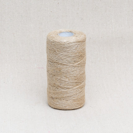 Natural Jute Rope Twine in 3 Colours 2mm Wide Choice of Pack Length - - ThreadandTrimmings