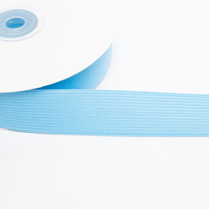 Bright Flat Woven Elastic 25mm Wide 21 Bright Colours & 5 Lengths Available - ThreadandTrimmings