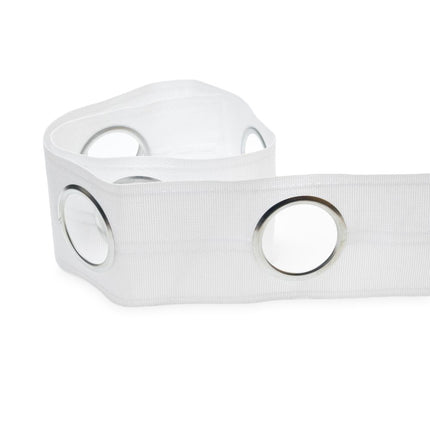 Eyelet curtain heading tape 76mm wide 5 metre roll Thread and Trimmings