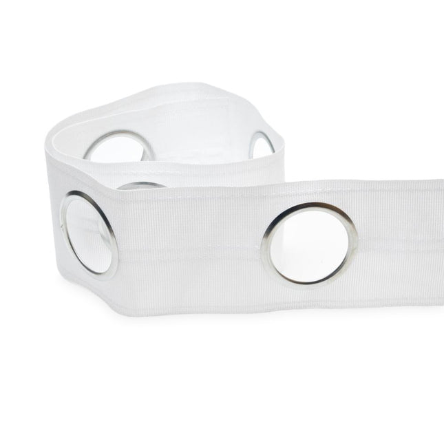 Eyelet curtain heading tape 76mm wide 5 metre roll Thread and Trimmings