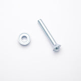 Round Eyelets for Craft & Repairs 100 Pcs - 5 Sizes (4mm, 5mm, 8mm, 11mm, 14mm)