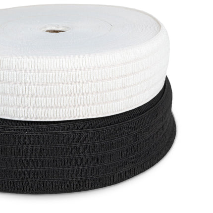 Soft Comfortable Waspie Waistband Elastic for Nurses Belts or Pyjamas 50mm Wide - ThreadandTrimmings