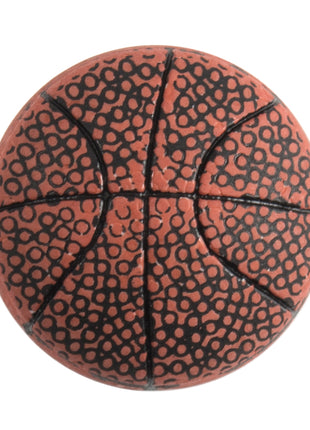 Round Orange Basketball Buttons Shank 18mm Button Black Stitching 10pcs