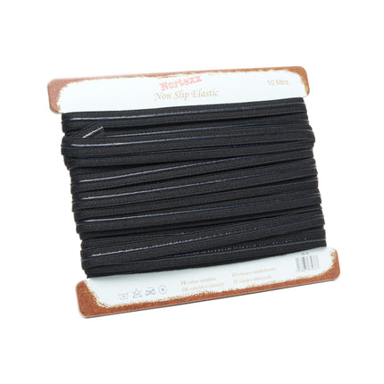 Non Slip Garment Elastic with Silicon Grip for BRA & LINGERIE SOLUTIONS 10mm - ThreadandTrimmings