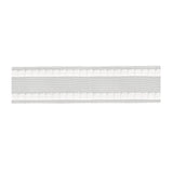 Curtain Header Wave Tape Translucent - 75mm 3 Inch Wide - 2 Pocket Rows - MWT750
