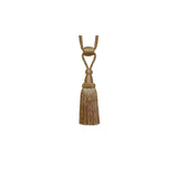 Pair Tassel Curtain Tiebacks with Twisted Cord & Barrel by Jones Interiors