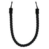 Pair of Reef Rope Curtain Tiebacks with Twisted End Caps by Jones Interiors