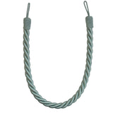 Pair of Reef Rope Curtain Tiebacks with Twisted End Caps by Jones Interiors