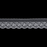 Flat Nylon Lace Trimming Antique White – 9 Widths & Patterns – 5m Lengths
