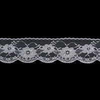 Flat Nylon Lace Trimming Antique White – 9 Widths & Patterns – 5m Lengths
