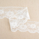 Flat Nylon Lace Trimming Antique White – 9 Widths & Patterns – 5m Lengths