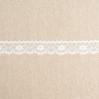 Flat Nylon Lace Trimming Antique White – 9 Widths & Patterns – 5m Lengths