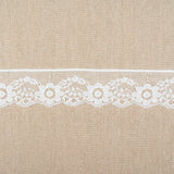 Flat Nylon Lace Trimming Antique White – 9 Widths & Patterns – 5m Lengths