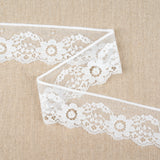 Flat Nylon Lace Trimming Antique White – 9 Widths & Patterns – 5m Lengths