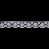 Flat Nylon Lace Trimming Antique White – 9 Widths & Patterns – 5m Lengths