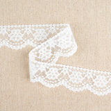 Flat Nylon Lace Trimming Antique White – 9 Widths & Patterns – 5m Lengths